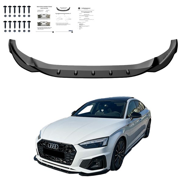 Front Spoiler Lip Audi A5 S-Line/S5 F5 Facelift 2019- OneWay Front Spoiler Lip Audi A5 S-Line/S5 F5 Facelift 2019- OneWay