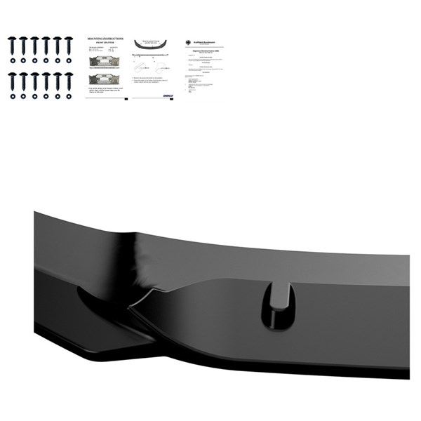 Front Spoiler Lip Audi RS Q8 MK1 2019-2023 Oneway OW FS01148 OneWay