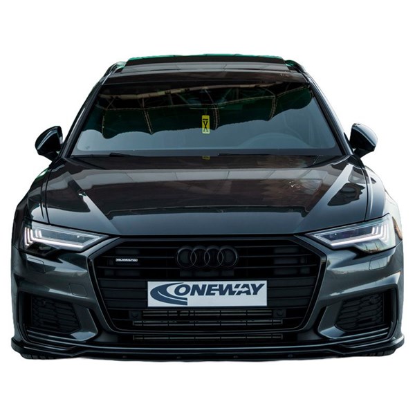 Front Spoiler Lip Audi A6 S-Line/S6 C8 (Sedan/Avant) 2018 OneWay