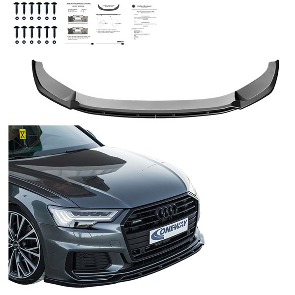 Front Spoiler Lip Audi A6 S-Line/S6 C8 (Sedan/Avant) 2018- Oneway OneWay Front Spoiler Lip Audi A6 S-Line/S6 C8 (Sedan/Avant) 2018- Oneway OneWay