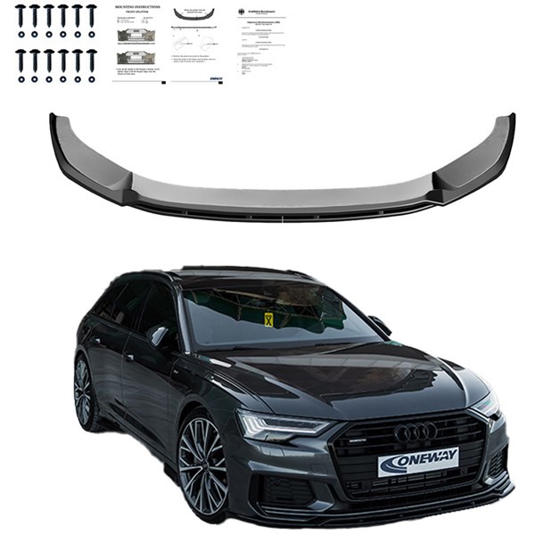 Front Spoiler Lip Audi A6 S-Line/S6 C8 (Sedan/Avant) 2018- Oneway OneWay Front Spoiler Lip Audi A6 S-Line/S6 C8 (Sedan/Avant) 2018- Oneway OneWay