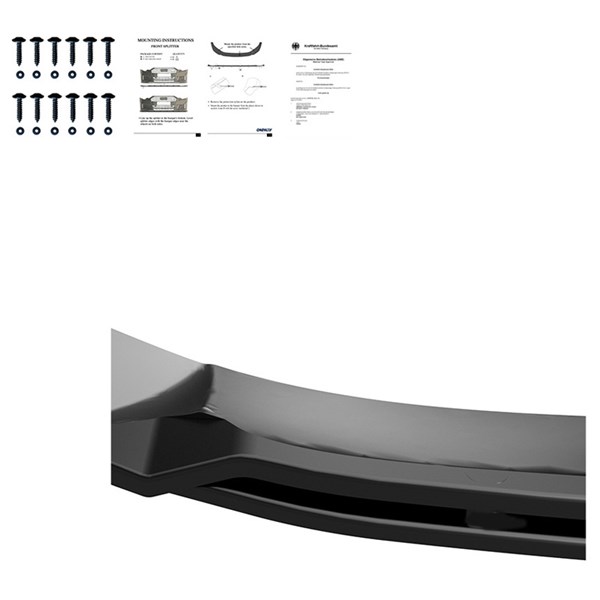 Front Spoiler Lip Audi A6 S-Line/S6 C8 (Sedan/Avant) 2018- Oneway OneWay