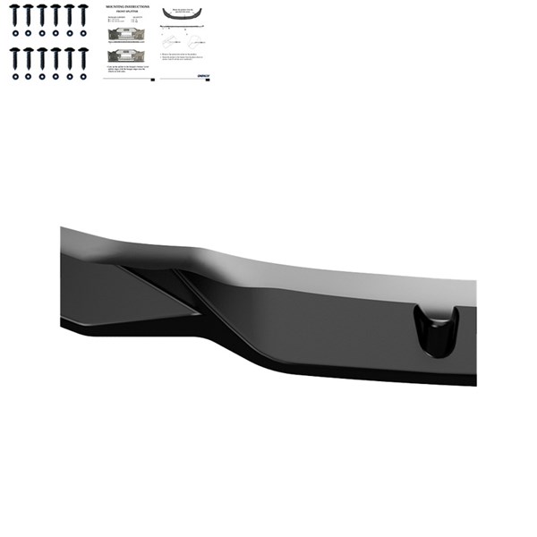 Front Spoiler Lip BMW X1 F48 M-Pack 2015-2019 OneWay Front Spoiler Lip BMW X1 F48 M-Pack 2015-2019 OneWay