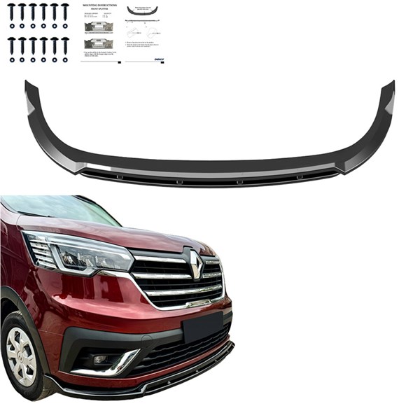 Front Spoiler Lip Renault Trafic 2022- OneWay Front Spoiler Lip Renault Trafic 2022- OneWay