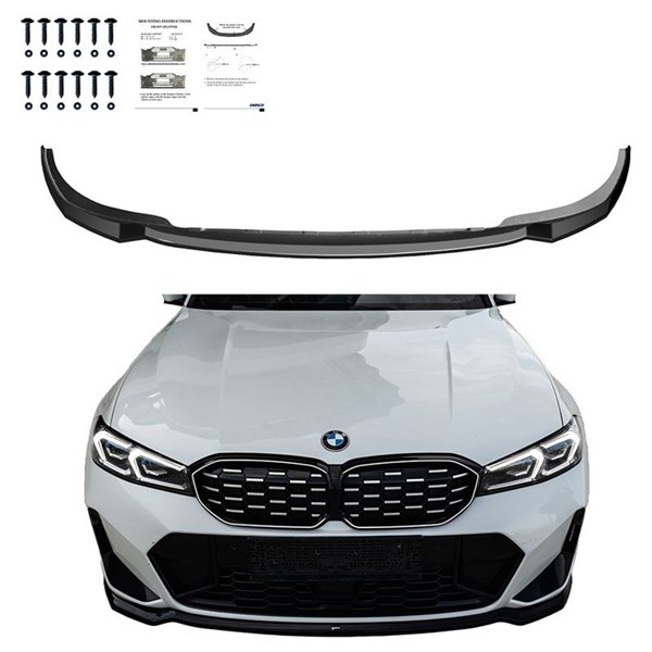 Front Spoiler Lip BMW 3 G20/G21/M340i M-Pack FL 2022- OneWay Front Spoiler Lip BMW 3 G20/G21/M340i M-Pack FL 2022- OneWay