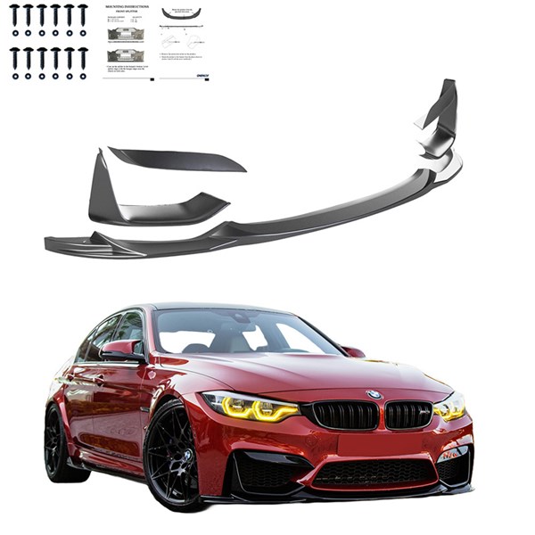Front Spoiler Lip BMW M3 F80 2014-2018 & M4 F82 2014-2021 OneWay Front Spoiler Lip BMW M3 F80 2014-2018 & M4 F82 2014-2021 OneWay