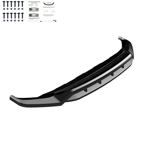 Front Spoiler Lip VW Touareg III R-Line Facelift 2024- OneWay