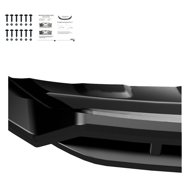 Front Spoiler Lip VW Touareg III R-Line Facelift 2024- OneWay