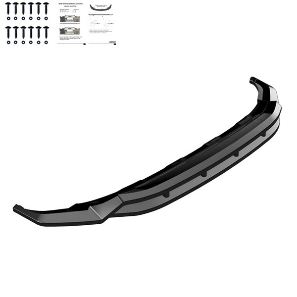 Front Spoiler Lip VW Touareg III R-Line 2018-2023 OneWay