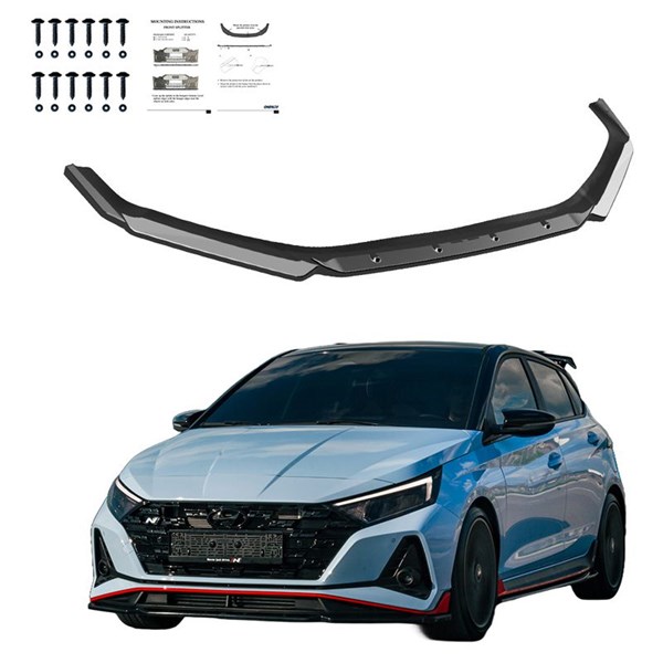 Front Spoiler Lip Hyundai I20 N MK3 2020- OneWay Front Spoiler Lip Hyundai I20 N MK3 2020- OneWay