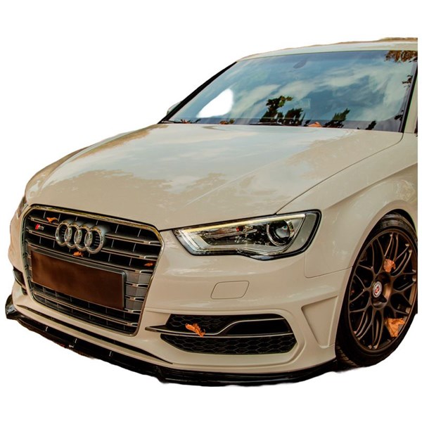 Front Spoiler Lip Audi S3 Sportback 8V 2013-2016 Oneway OW FS0117 OneWay