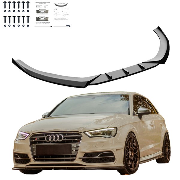 Front Spoiler Lip Audi S3 Sportback 8V 2013-2016 Oneway OW FS0117 OneWay Front Spoiler Lip Audi S3 Sportback 8V 2013-2016 Oneway OW FS0117 OneWay
