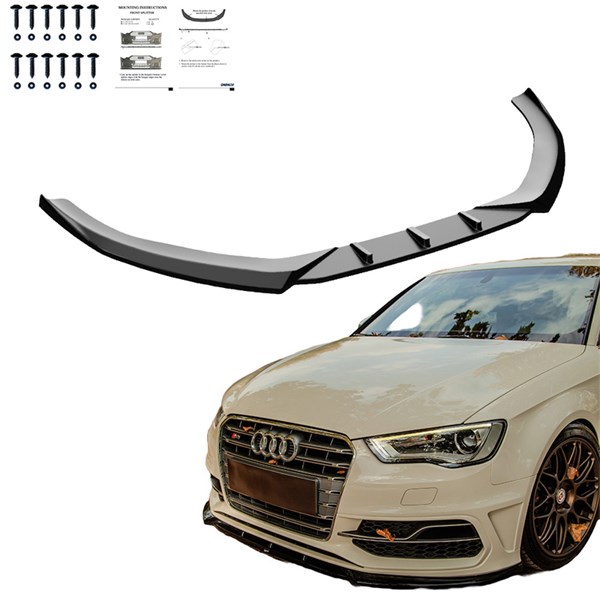 Front Spoiler Lip Audi S3 Sportback 8V 2013-2016 Oneway OW FS0117 OneWay Front Spoiler Lip Audi S3 Sportback 8V 2013-2016 Oneway OW FS0117 OneWay