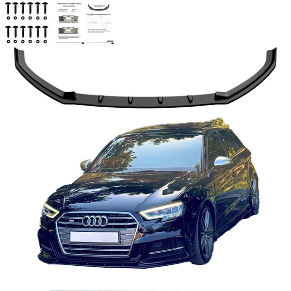 Front Spoiler Lip Audi S3 Sportback 8V Facelift 2016-2020 Oneway OneWay Front Spoiler Lip Audi S3 Sportback 8V Facelift 2016-2020 Oneway OneWay