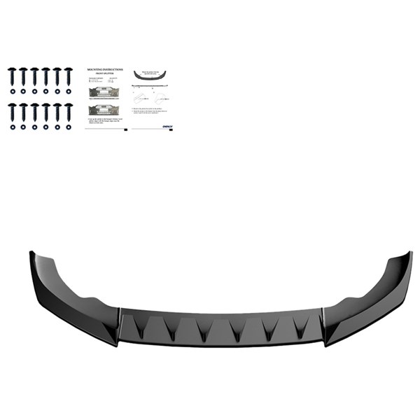Front Spoiler Lip Cupra Leon Facelift 2024- OneWay Front Spoiler Lip Cupra Leon Facelift 2024- OneWay