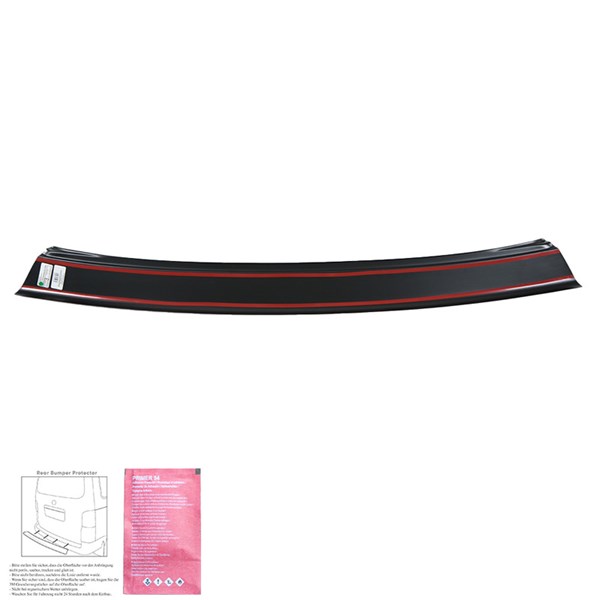 Bak Stötfångarskydd VW Transporter T5.1 2010-2015 AutoStyle Bak Stötfångarskydd VW Transporter T5.1 2010-2015 AutoStyle