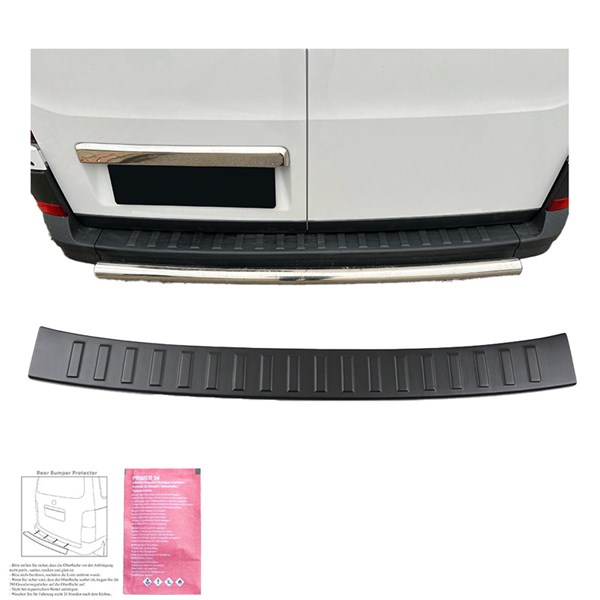 Bak Stötfångarskydd VW Craftr MK2,MAN TGE MK1 PreFL 16- AutoStyle Bak Stötfångarskydd VW Craftr MK2,MAN TGE MK1 PreFL 16- AutoStyle