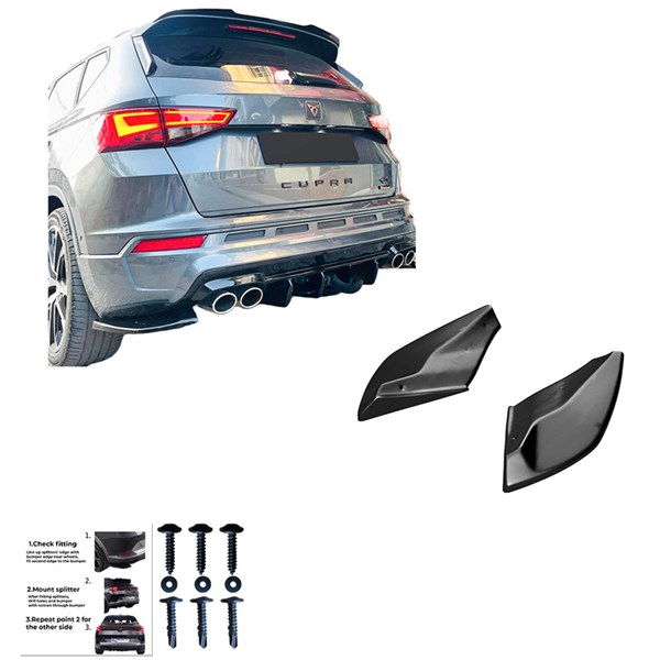 Bakre stötfångarskjol (Hörn) Cupra Ateca MK1 18- OneWay Bakre stötfångarskjol (Hörn) Cupra Ateca MK1 18- OneWay