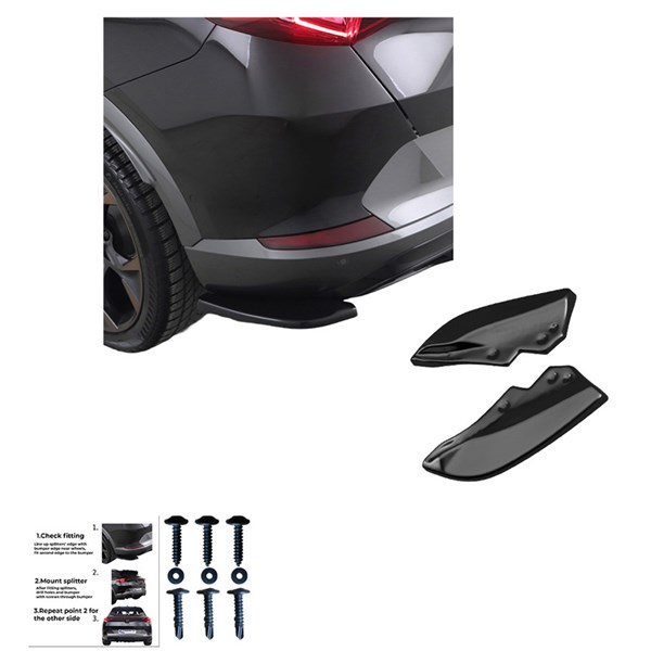 Bakre stötfångarskjol (Hörn) Cupra Formentor 20- OneWay Bakre stötfångarskjol (Hörn) Cupra Formentor 20- OneWay