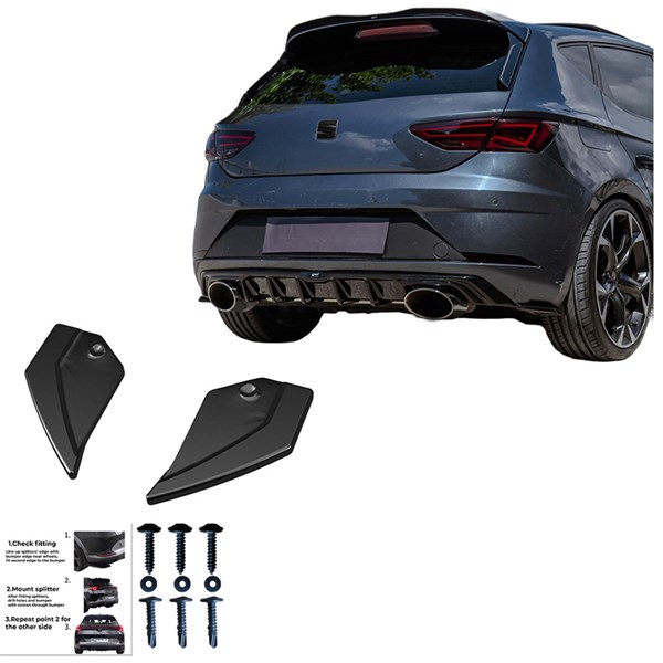 Bakre stötfångarskjol (Hörn) Seat Leon (5F) HB 13-16 OneWay Bakre stötfångarskjol (Hörn) Seat Leon (5F) HB 13-16 OneWay