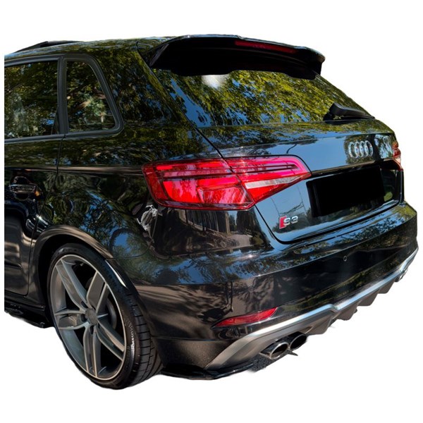 Bakre stötfångarskjol (Hörn) Audi S3 SB 8V FL 16-20 OneWay