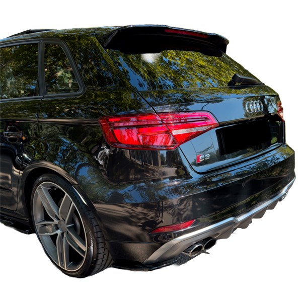 Bakre stötfångarskjol (Hörn) Audi S3 SB 8V FL 16-20 OneWay