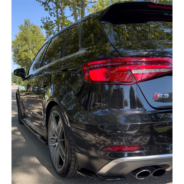 Bakre stötfångarskjol (Hörn) Audi S3 SB 8V FL 16-20 OneWay