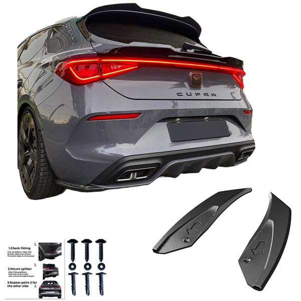 Bakre stötfångarskjol (Hörn) Cupra Leon HB 20- OneWay Bakre stötfångarskjol (Hörn) Cupra Leon HB 20- OneWay