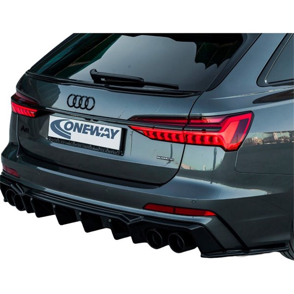 Bakre stötfångarskjol (Hörn) Audi A6 S-Line/S6 C8 18- OneWay
