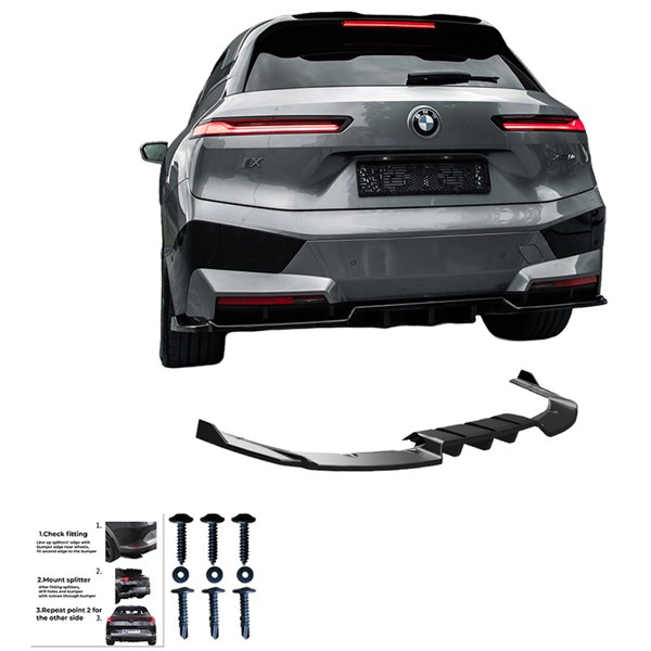 Bakre Bumper Kjol BMW iX M-Pack i20 2021- OneWay