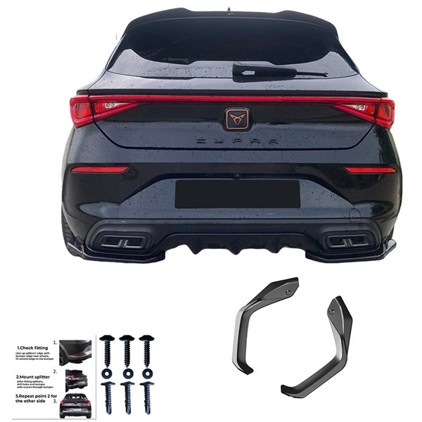Bakre stötfångarskjol (Hörn) Cupra Leon HB 20- Oneway OW RS11037 OneWay Bakre stötfångarskjol (Hörn) Cupra Leon HB 20- Oneway OW RS11037 OneWay