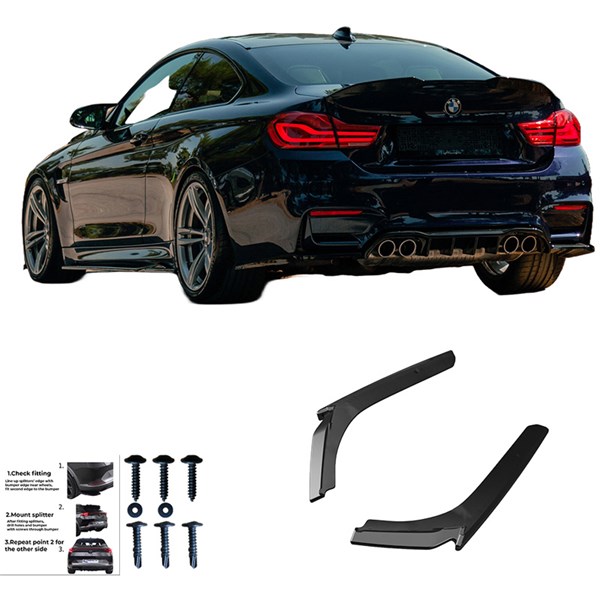 Bakre stötfångarskjol (Hörn) BMW M4 F82 14-21 Oneway OW RS11042 OneWay Bakre stötfångarskjol (Hörn) BMW M4 F82 14-21 Oneway OW RS11042 OneWay