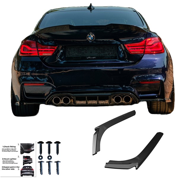 Bakre stötfångarskjol (Hörn) BMW M4 F82 14-21 Oneway OW RS11042 OneWay Bakre stötfångarskjol (Hörn) BMW M4 F82 14-21 Oneway OW RS11042 OneWay