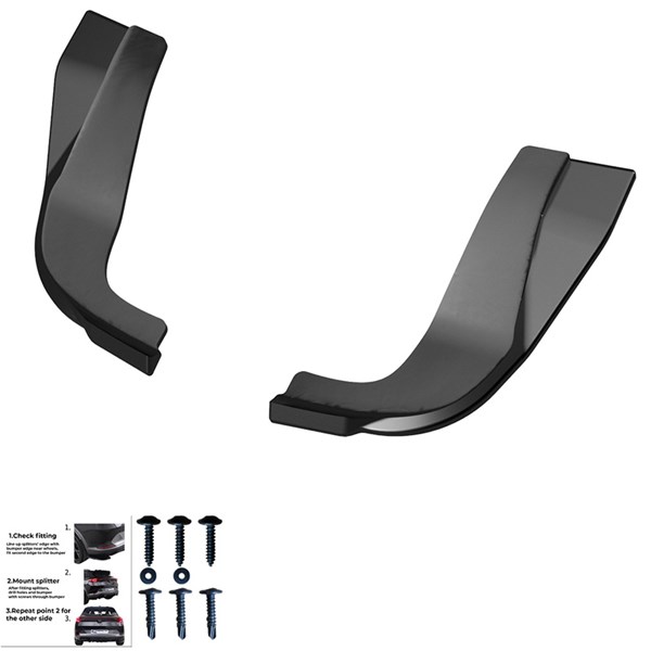 Bakre stötfångarskjol (Hörn) Hyundai I20 N MK3 20- Oneway OW RS11 OneWay Bakre stötfångarskjol (Hörn) Hyundai I20 N MK3 20- Oneway OW RS11 OneWay