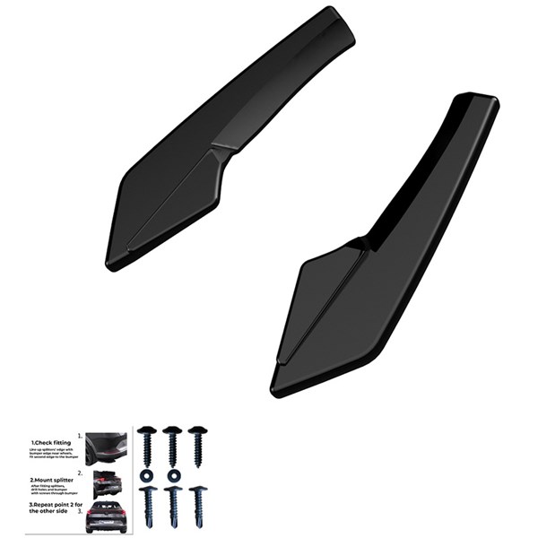 Bakre stötfångarskjol (Hörn) Audi S3 SB 8V FL 16-20 Oneway OW RS1 OneWay Bakre stötfångarskjol (Hörn) Audi S3 SB 8V FL 16-20 Oneway OW RS1 OneWay