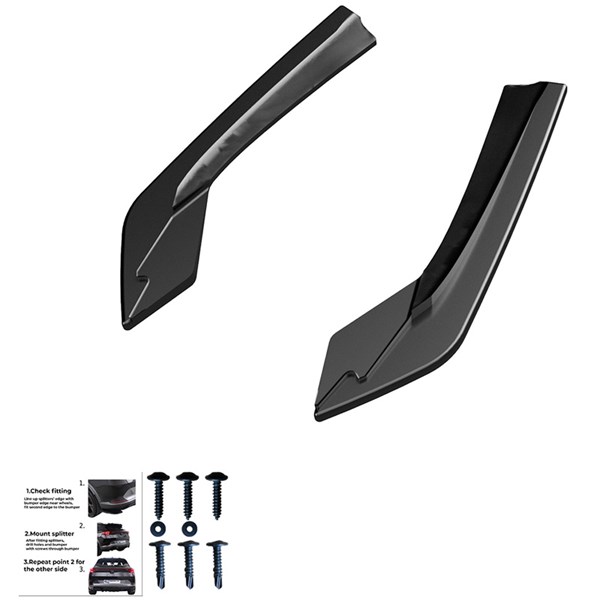 Bakre stötfångarskjol (Hörn) BMW 3 G20/G21 M-Pack 18-22 Oneway OW OneWay Bakre stötfångarskjol (Hörn) BMW 3 G20/G21 M-Pack 18-22 Oneway OW OneWay