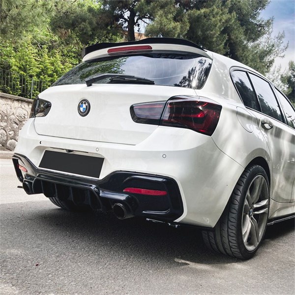 Bakre stötfångarkjol (Diffusor) BMW 1 F20/F21 FL MPwr 15-19 OneWay