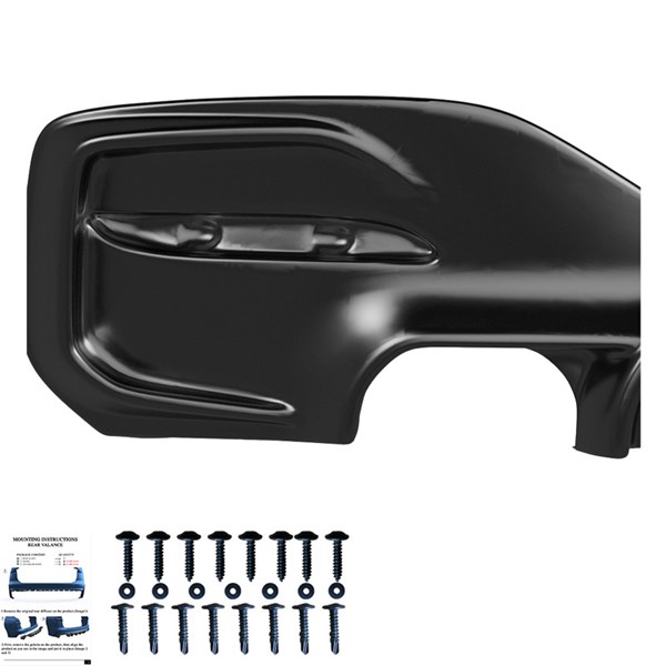 Bakre stötfångarkjol (Diffusor) BMW 1 F20/F21 FL MPwr 15-19 OneWay