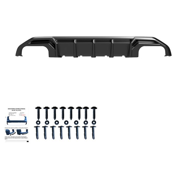 Bakre stötfångarkjol (Diffusor) Audi A3 8Y SLine/S3 2020- Oneway OneWay Bakre stötfångarkjol (Diffusor) Audi A3 8Y SLine/S3 2020- Oneway OneWay