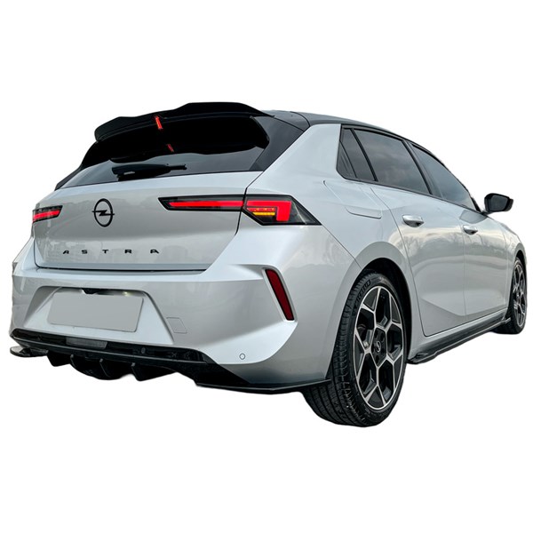 Bakre stötfångarkjol (Diffusor) Opel Astra L HB 2021- OneWay