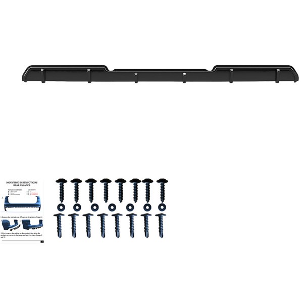 Bakre stötfångarkjol (Diffusor) VW Transportr T6/T6.1 15-22 OneWay Bakre stötfångarkjol (Diffusor) VW Transportr T6/T6.1 15-22 OneWay