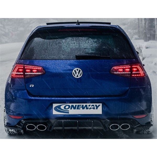 Bakre stötfångarkjol (Diffusor) VW Golf VII HB R 2013-2016 OneWay