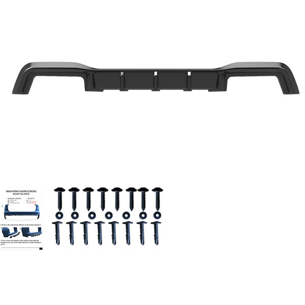 Bakre stötfångarkjol (Diffusor) VW Golf VIII HB R 2020- OneWay Bakre stötfångarkjol (Diffusor) VW Golf VIII HB R 2020- OneWay