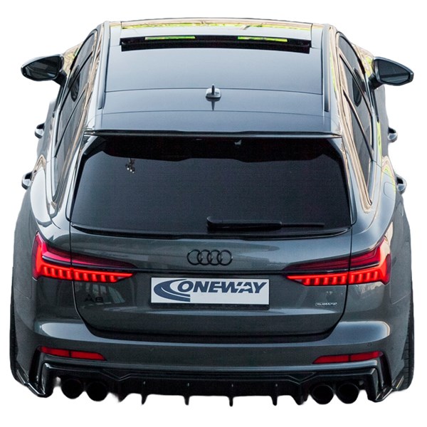 Bakre stötfångarkjol (Diffusor) Audi A6 SLine/S6 C8 2018- OneWay Bakre stötfångarkjol (Diffusor) Audi A6 SLine/S6 C8 2018- OneWay