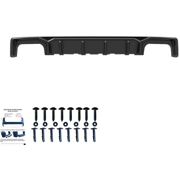 Bakre stötfångarkjol (Diffusor) Audi A6 SLine/S6 C8 2018- OneWay Bakre stötfångarkjol (Diffusor) Audi A6 SLine/S6 C8 2018- OneWay
