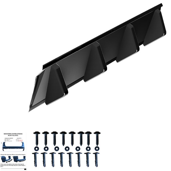 Bakre stötfångarkjol (Diffusor) VW Tiguan II 2016-2020 Oneway OW OneWay Bakre stötfångarkjol (Diffusor) VW Tiguan II 2016-2020 Oneway OW OneWay