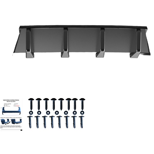 Bakre stötfångarkjol (Diffusor) VW Tiguan II 2016-2020 Oneway OW OneWay Bakre stötfångarkjol (Diffusor) VW Tiguan II 2016-2020 Oneway OW OneWay