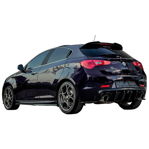 Bakre stötfångarkjol (Diffusor) Alfa Romeo Giulietta 10-20 Oneway OneWay