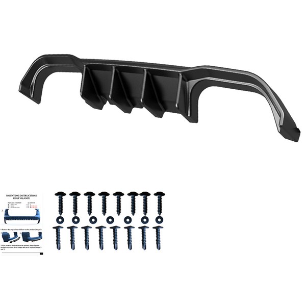 Bakre stötfångarkjol (Diffusor) BMW M4 F82 2014-2021 Oneway OW RV OneWay Bakre stötfångarkjol (Diffusor) BMW M4 F82 2014-2021 Oneway OW RV OneWay