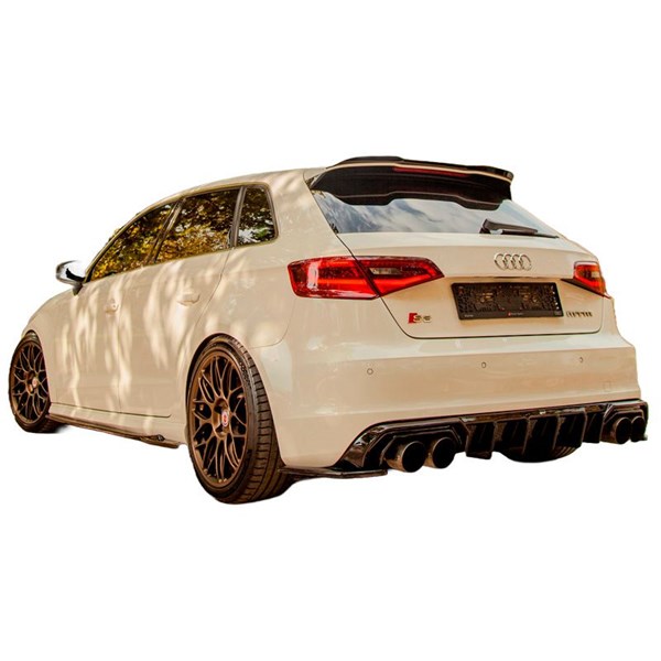 Bakre stötfångarkjol (Diffusor) Audi S3 SB 8V 2013-2016 Oneway OW OneWay